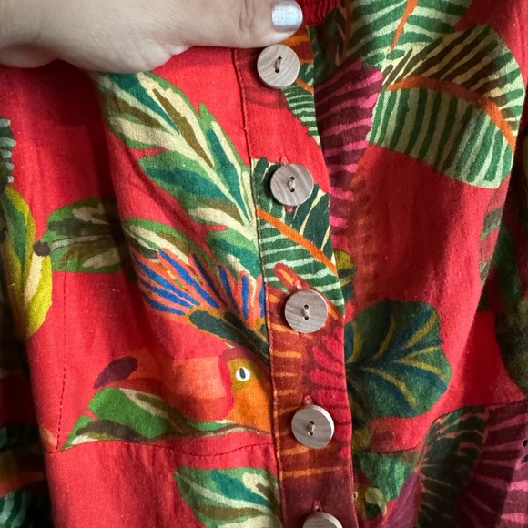 FARM Rio
Red Forest Birds Romper - Picture 5 of 5